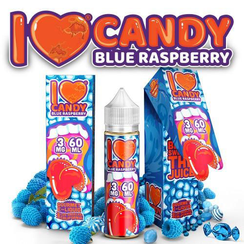 I love Candy Raspberry By Mad Hatters Juice VAPEMANDU